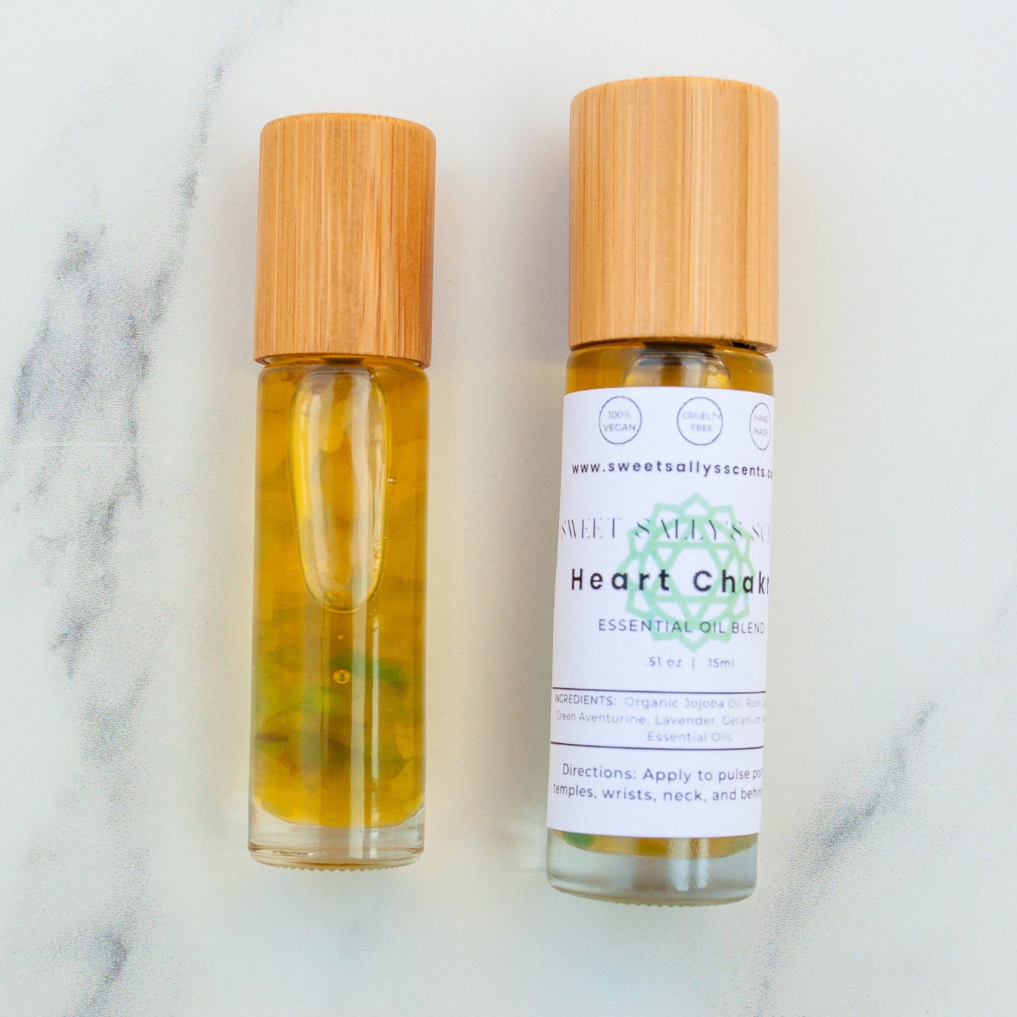 Heart Chakra Essential Oil Blend