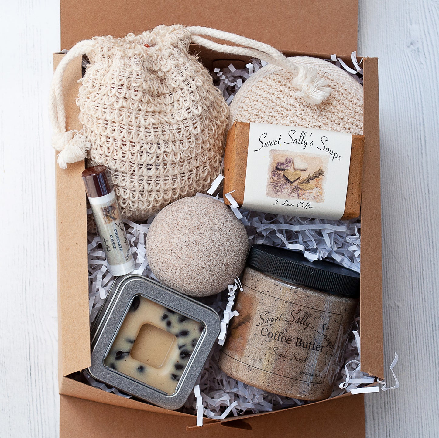 Coffee Self Care Spa Gift Set