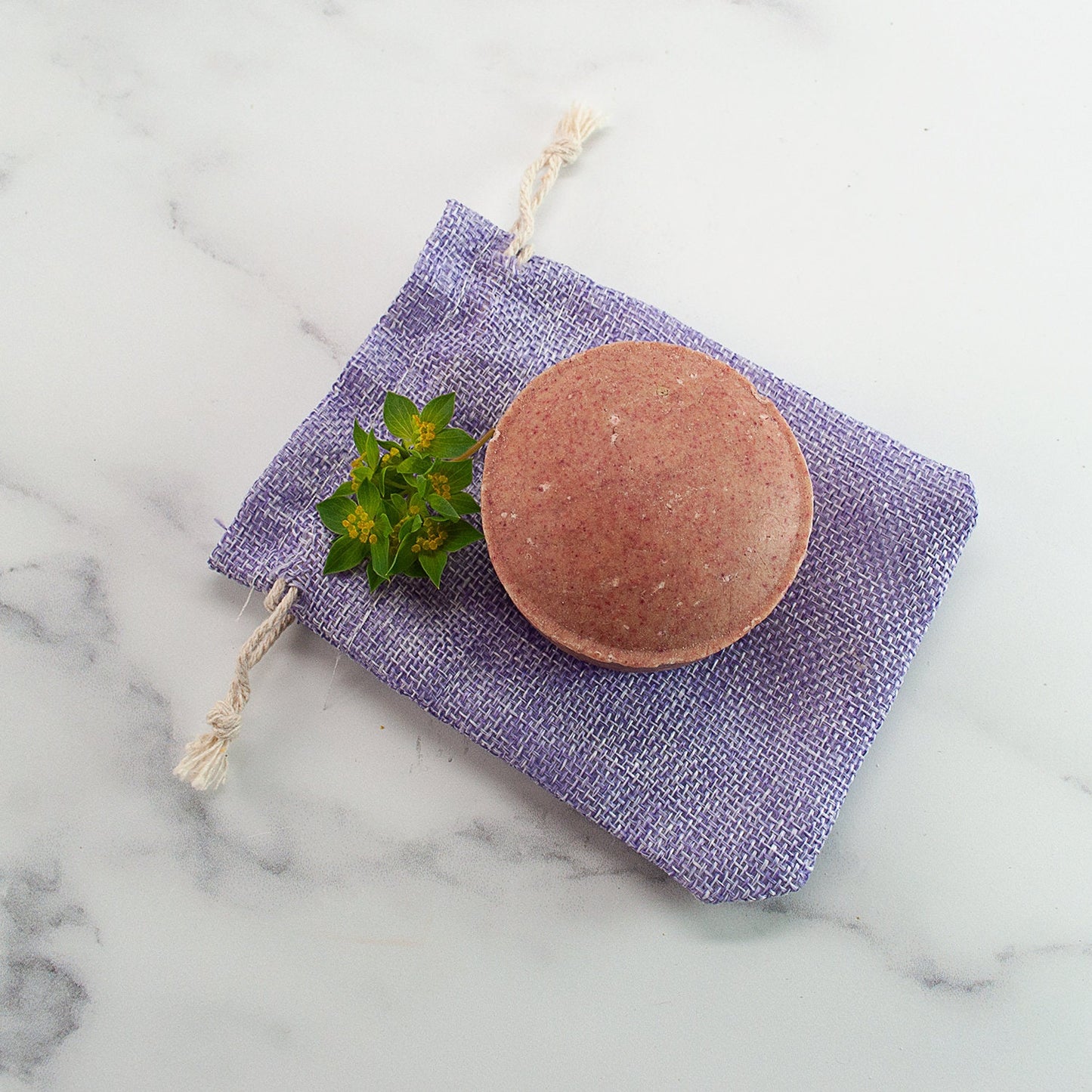 Zero Waste Solid Shampoo Bar Lavender and Peppermint Eco-Friendly